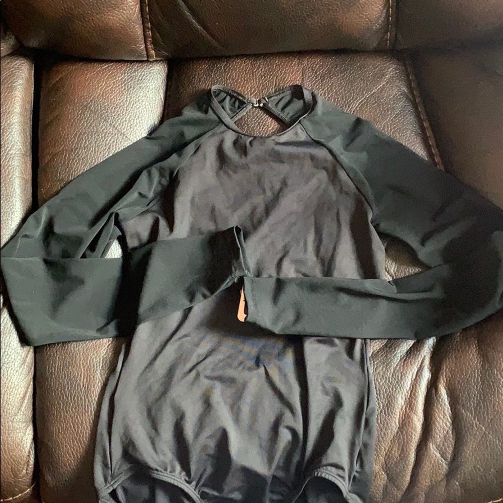 Long sleeve black Leotard